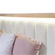 Bowery Hill Queen Panel Bed in Solid Wood Natural Finish