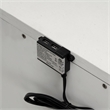 Bowery Hill Transitional 2-Drawer Nightstand with USB Port in White