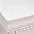 Bowery Hill Transitional 2-Drawer Nightstand with USB Port in White
