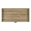Bowery Hill 4-Drawer Chest in Dusty Oak Finish with Dovetail Detail