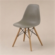 Bowery Hill Mid-Century Modern Plastic Dining Side Chairs Set of 2