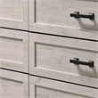 Bowery Hill 6-Drawer Wood Dresser in Washed White Finish