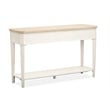 Bowery Hill Rectangular Sofa Table in Sea Pearl and Driftwood Finish