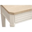 Bowery Hill Rectangular Sofa Table in Sea Pearl and Driftwood Finish