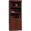 Pemberly Row Engineered Wood 5-Shelf Bookcase in Classic Cherry