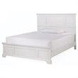 Pemberly Row Queen Panel Bed in White Finish