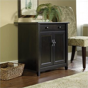 pemberly row utility stand in estate black
