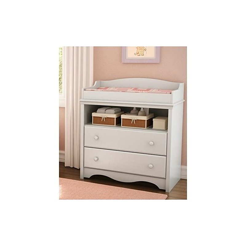 Pemberly Row Changing Table in Pure White
