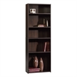 Pemberly Row 5-Shelf Bookcase in Cinnamon Cherry