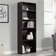 Pemberly Row 5-Shelf Bookcase in Cinnamon Cherry