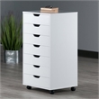 Pemberley Row Composite Wood White Storage Cabinet Rectangular 35.35