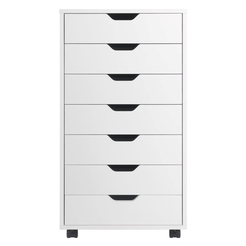 Pemberley Row Composite Wood White Storage Cabinet Rectangular 35.35