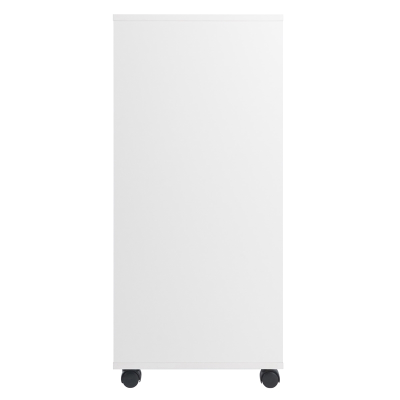 Pemberley Row Composite Wood White Storage Cabinet Rectangular 35.35