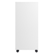 Pemberley Row Composite Wood White Storage Cabinet Rectangular 35.35