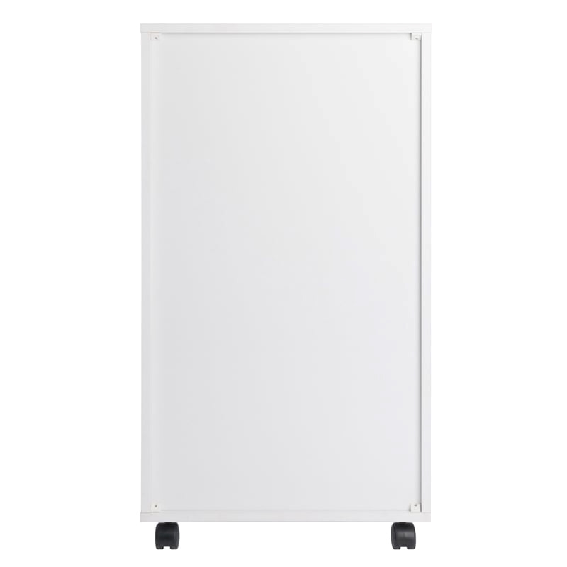 Pemberley Row Composite Wood White Storage Cabinet Rectangular 35.35