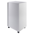 Pemberley Row Composite Wood White Storage Cabinet Rectangular 35.35