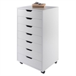 Pemberley Row Composite Wood White Storage Cabinet Rectangular 35.35
