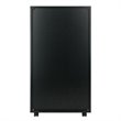 Pemberly Row 7-Drawer Modern Composite Wood Storage Cabinet in Black