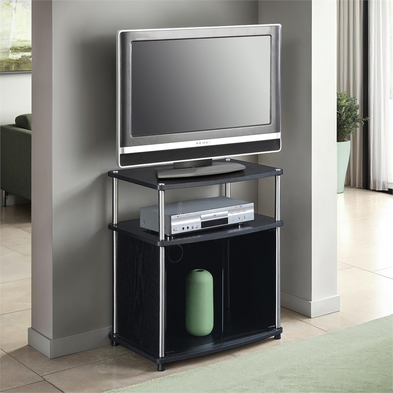 Pemberly Row Transitional Wood TV Stand for TVs up to 27