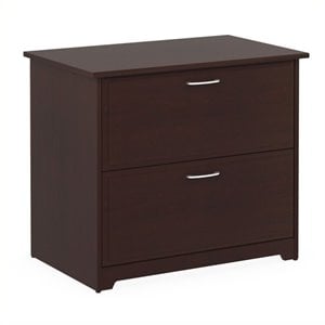 Pemberly Row Engineered Wood 2-Drawers Lateral File Cabinet in Harvest Cherry