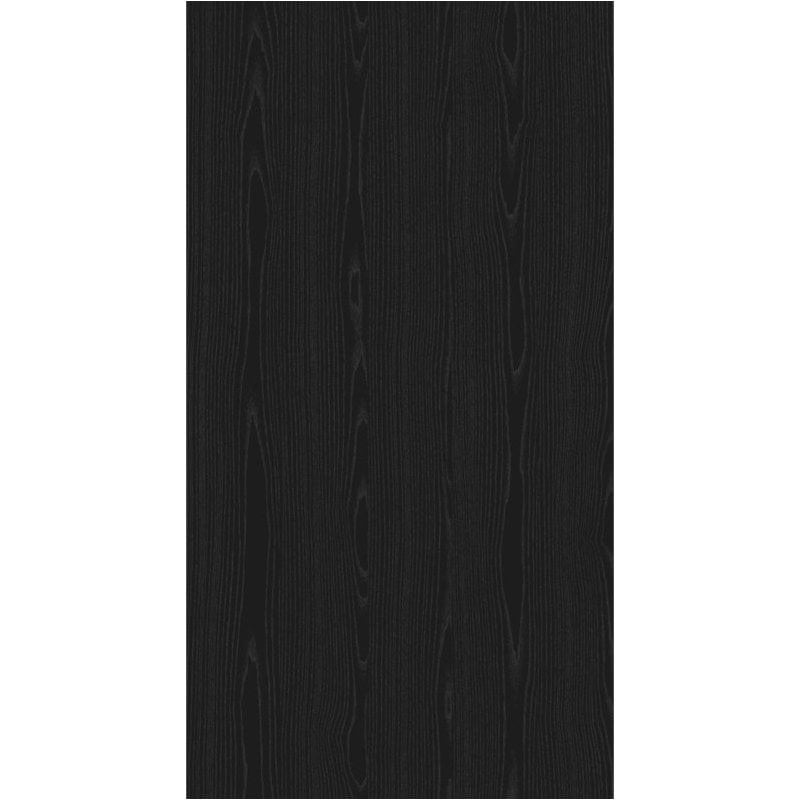 Pemberly Row 2 Drawer Wood Nightstand in Black Woodgrain