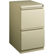 Pemberly Row 2 Drawers Vertical Beige Metal Filing Cabinet Pre-assembled