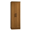Pemberly Row Mid-Century Engineered Wood Storage Cabinet in Oak