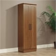 Pemberly Row Mid-Century Engineered Wood Storage Cabinet in Oak