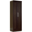 Pemberly Row Traditional Engineered Wood Storage Cabinet in Dakota Oak