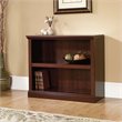 Pemberly Row 2 Shelves Clean Style Engineered Wood Bookcase in Cherry