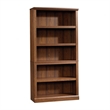 Pemberly Row 5-Shelf Modern Engineered Wood Bookcase in Washington Cherry