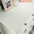 Pemberly Row Four Deep Drawers Wood Bedroom Chest in Soft White