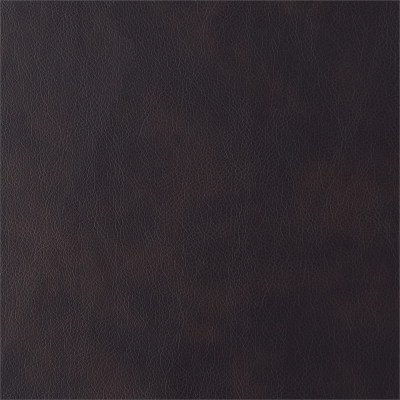 Pemberly Row Traditional Faux Leather Managers Office Chair in Chestnut Brown