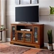Pemberly Row Rustic Wood Highboy Style Wood TV Stand for TVs up to 52