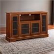 Pemberly Row Rustic Wood Highboy Style Wood TV Stand for TVs up to 52