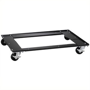 pemberly row commercial cabinet dolly in black