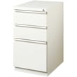 Pemberly Row 3 Drawers Vertical White Metal Filing Cabinet Pre-assembled
