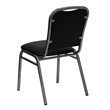 Pemberly Row Banquet Stacking Chair in Black