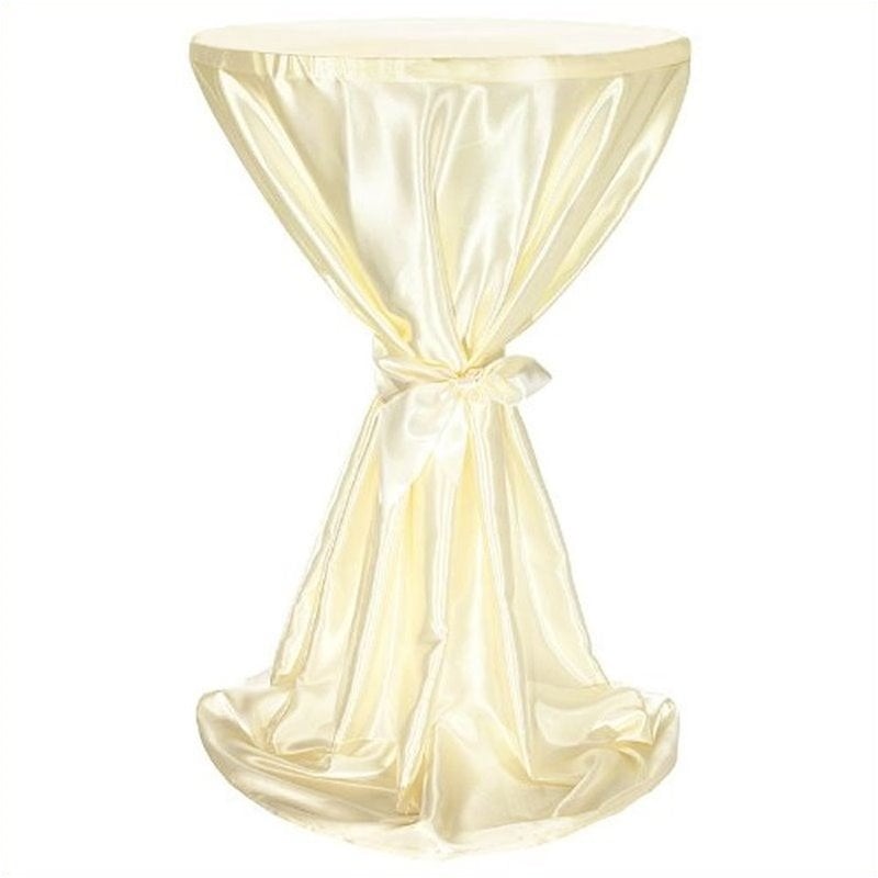 Pemberly Row Round Wood Cocktail Table