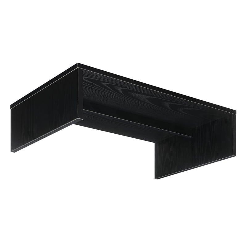 Pemberly Row Small Monitor Riser in Black