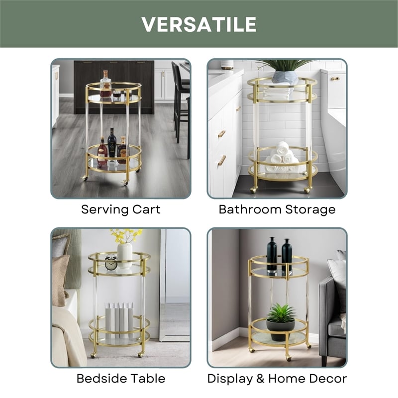 Pemberly Row Small Monitor Riser in Black