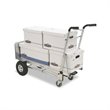 Pemberly Row 3-in-1 Aluminum Hand Truck Cart in Gray