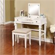 Pemberly Row Vanity Set in White (2 Pieces)
