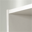 Pemberly Row 5 Shelf Bookcase in Soft White
