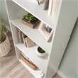 Pemberly Row 5 Shelf Bookcase in Soft White