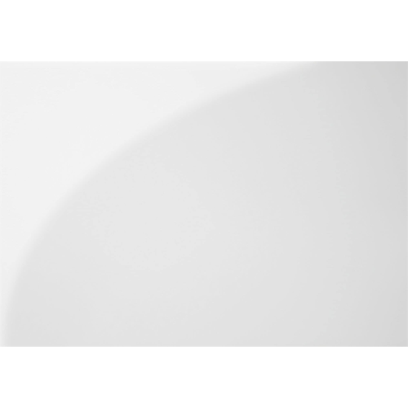 Pemberly Row Dining Table in Glossy White