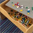 Pemberly Row Activity Play Table in Gray and Natural Finish