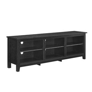 Pemberly Row 70&quot TV Stand in Black