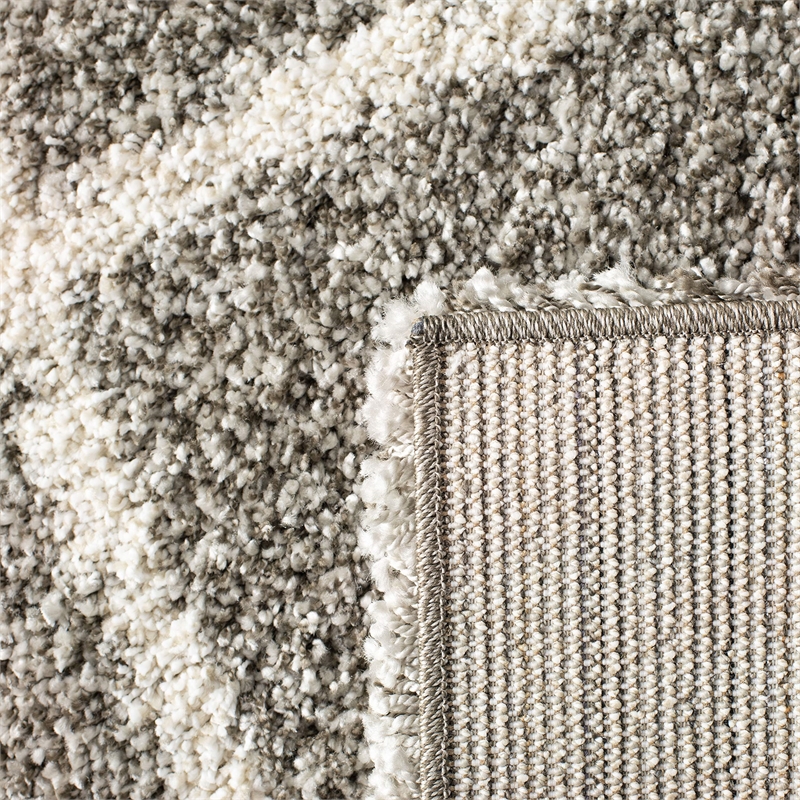 Pemberly Row Grey Shag Rug - 8' x 10'