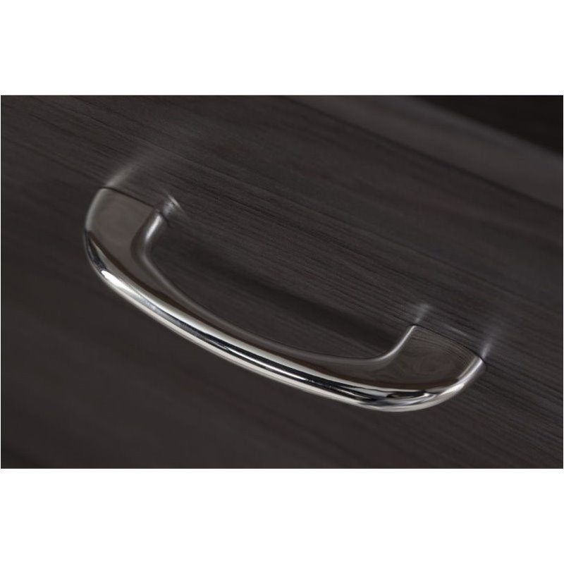 Pemberly Row 2 Drawer File Cabinet in Heather Gray